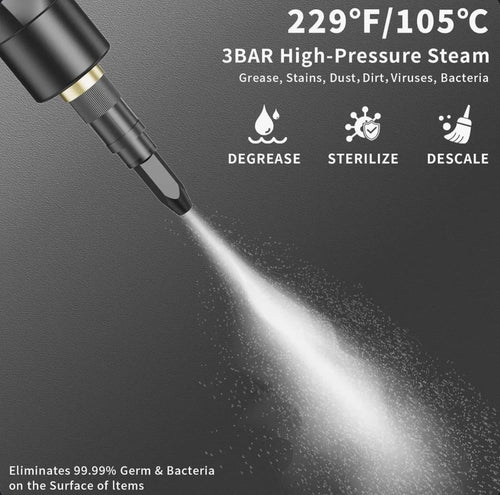 Compact Handheld Steam Cleaner
