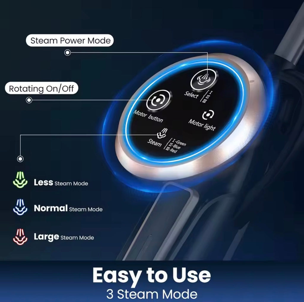 Rotating Steam Mop