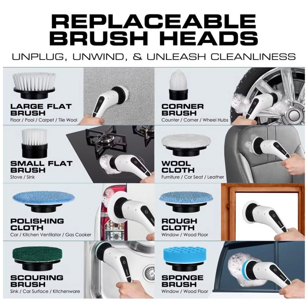 Electric Spin Scrubber